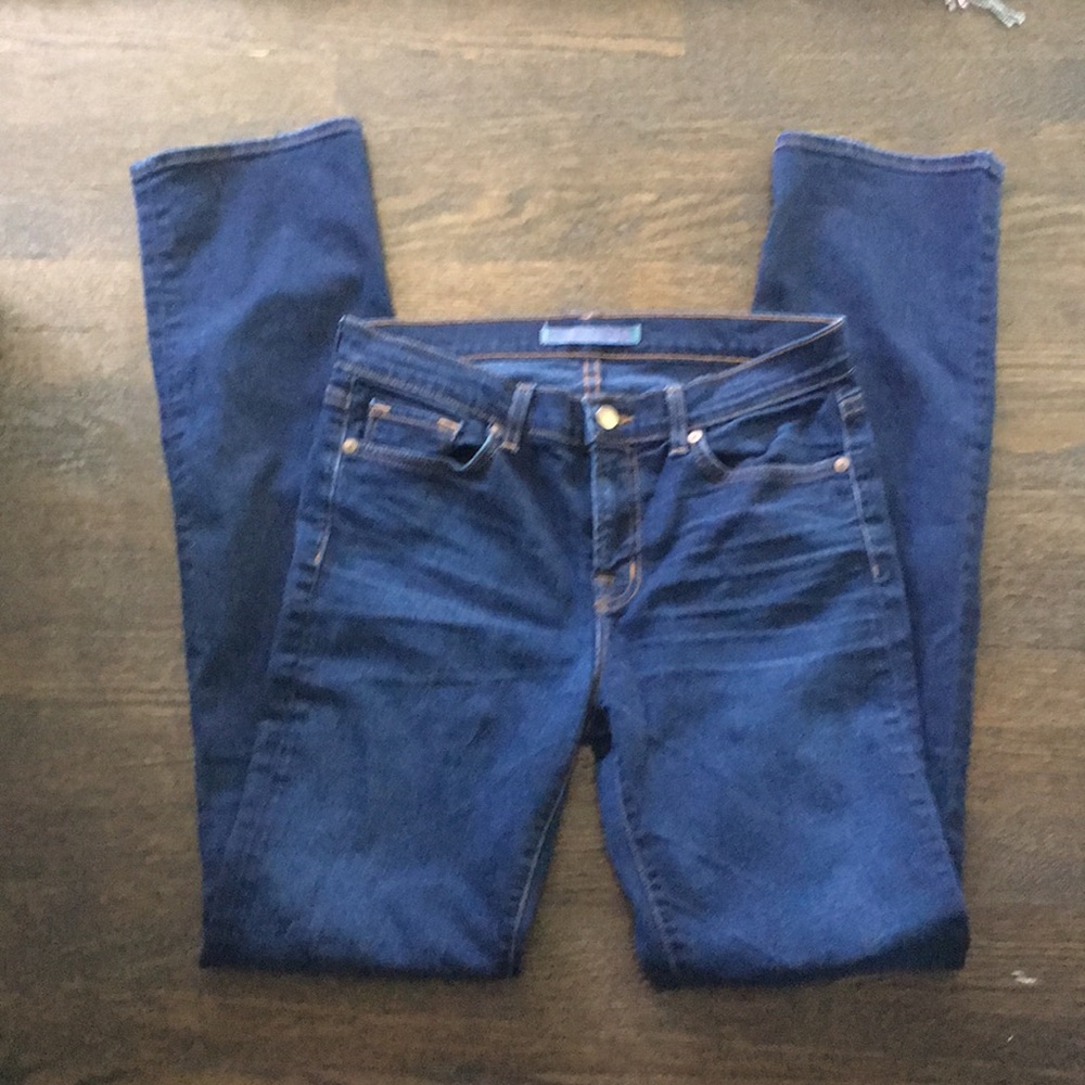JBrand cigarette leg dark blue wash size 29